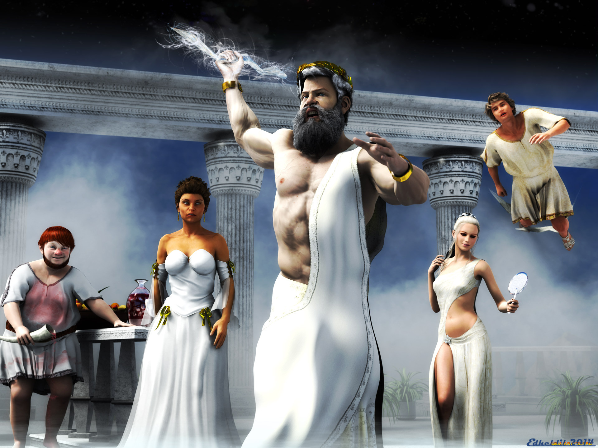 Игра греческие боги